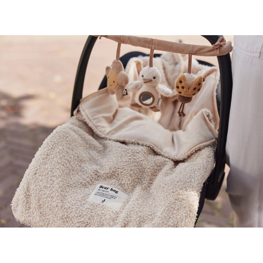 Jollein - Autoistme ümbris BOUCLE 42x82 cm Boucle Naturel