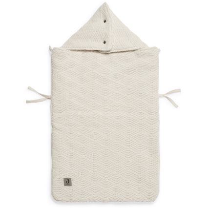Jollein - Autoistme ümbris RIVER KNIT 42x82 cm Cream White