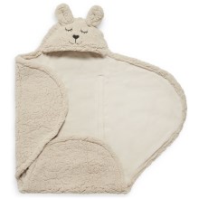 Jollein - Kaisutekk fleece Bunny 100x105 cm Nougat
