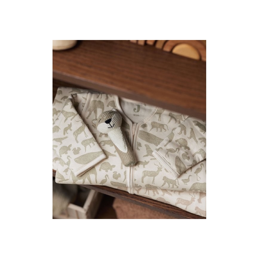 Jollein - Magamiskott 2in1 3-9 elukuud 3 TOG Animals Olive Green
