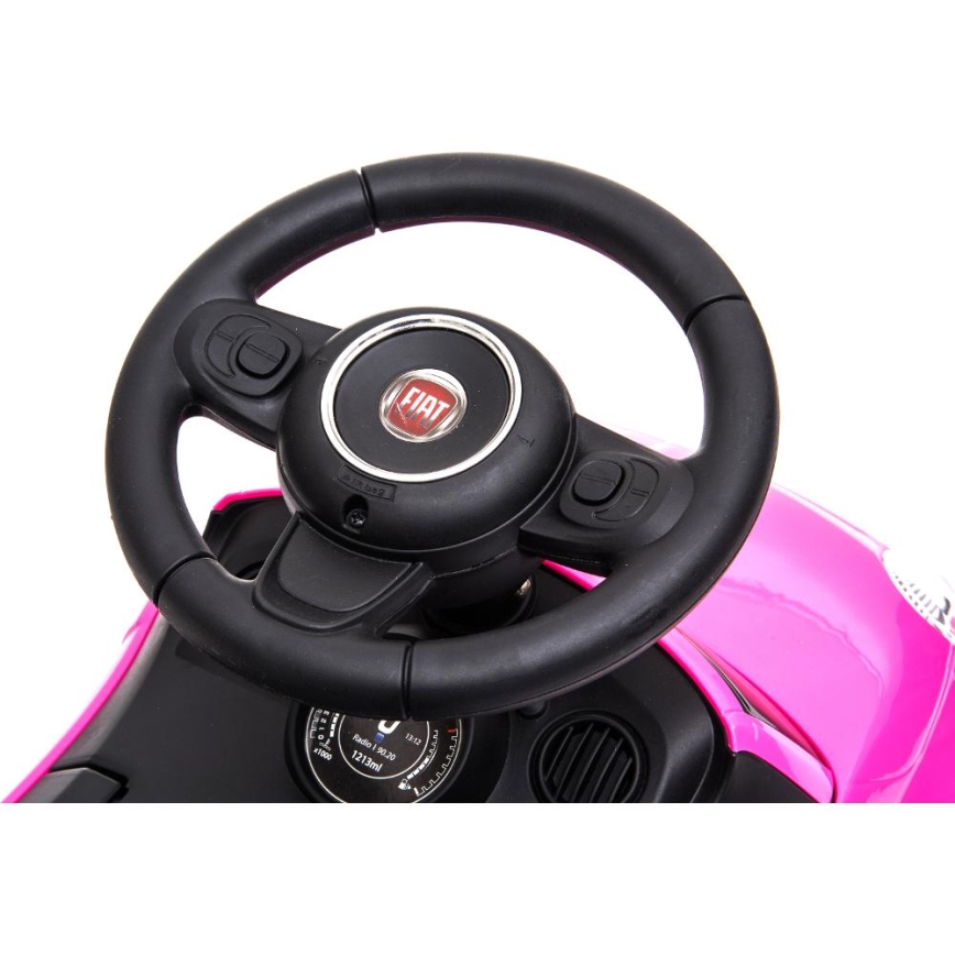 Jooksuratas Fiat 500 2xAA roosa