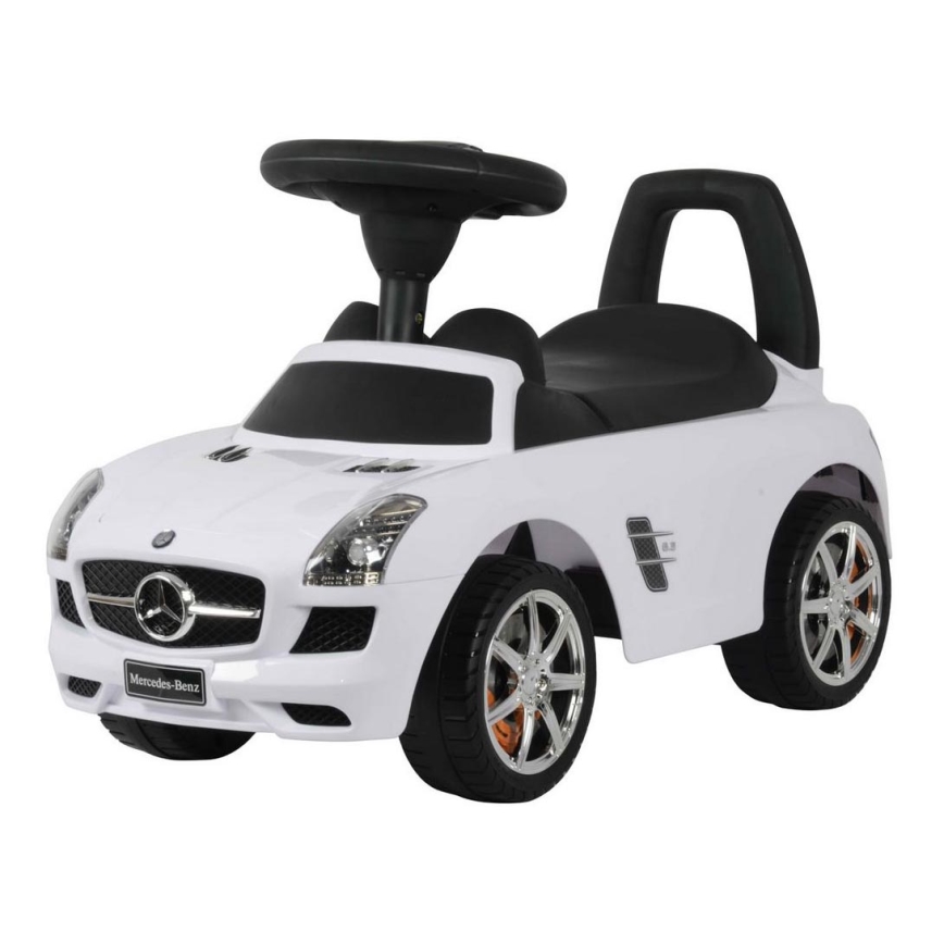 Jooksuratas Mercedes 2xAA valge/must