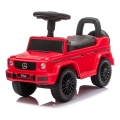 Jooksuratas Mercedes G350d 2xAA punane/must