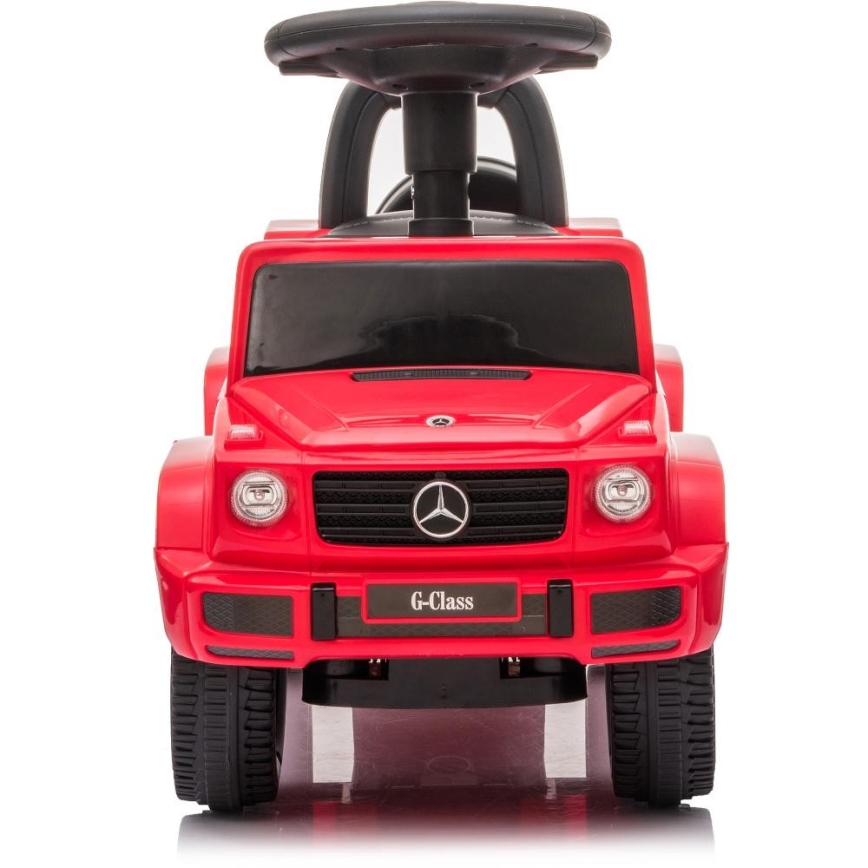 Jooksuratas Mercedes G350d 2xAA punane/must