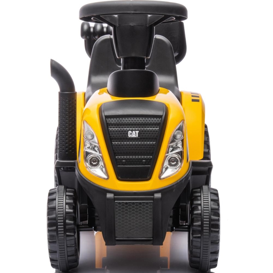 Jooksuratas traktor CAT 2xAA kollane/must