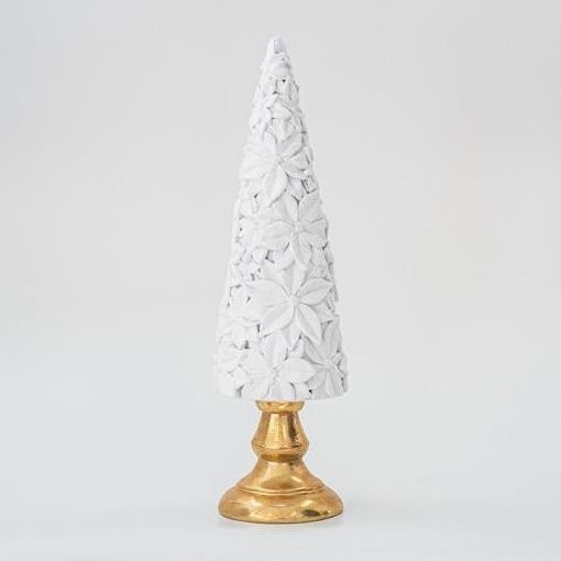Jõulukaunistus 40 cm puu valge