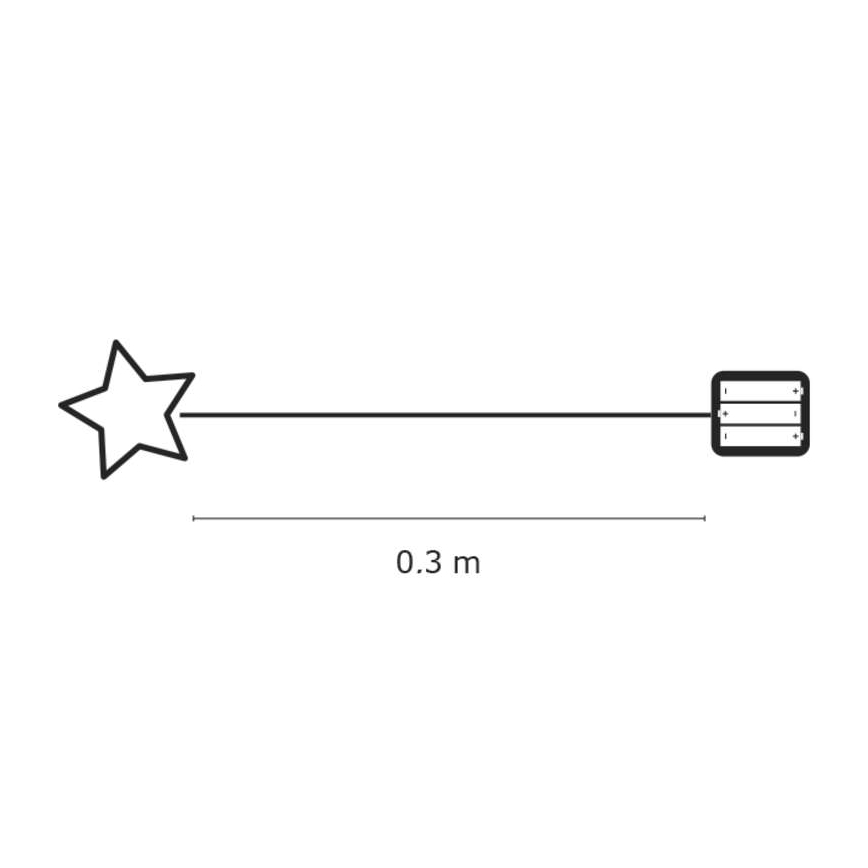 jõulukaunistus siseruumidesse IP20 STAR 30xLED/3W/4,5V
