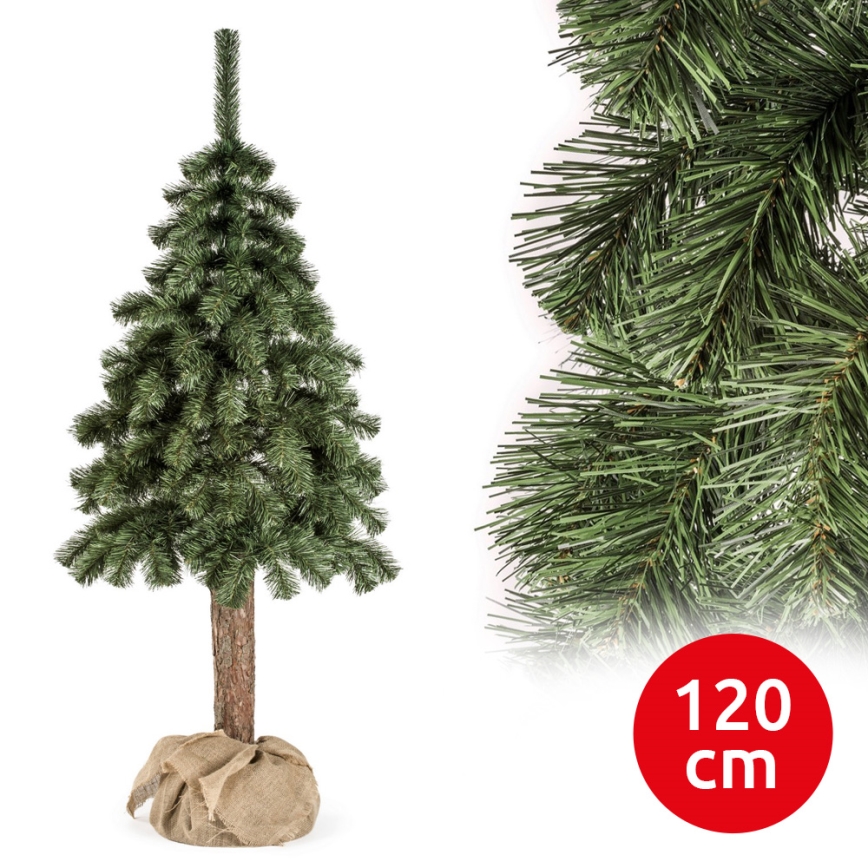 Jõulupuu tüvega NATURAL 120 cm nulg