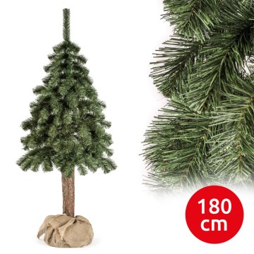 Jõulupuu tüvega NATURAL 180 cm nulg