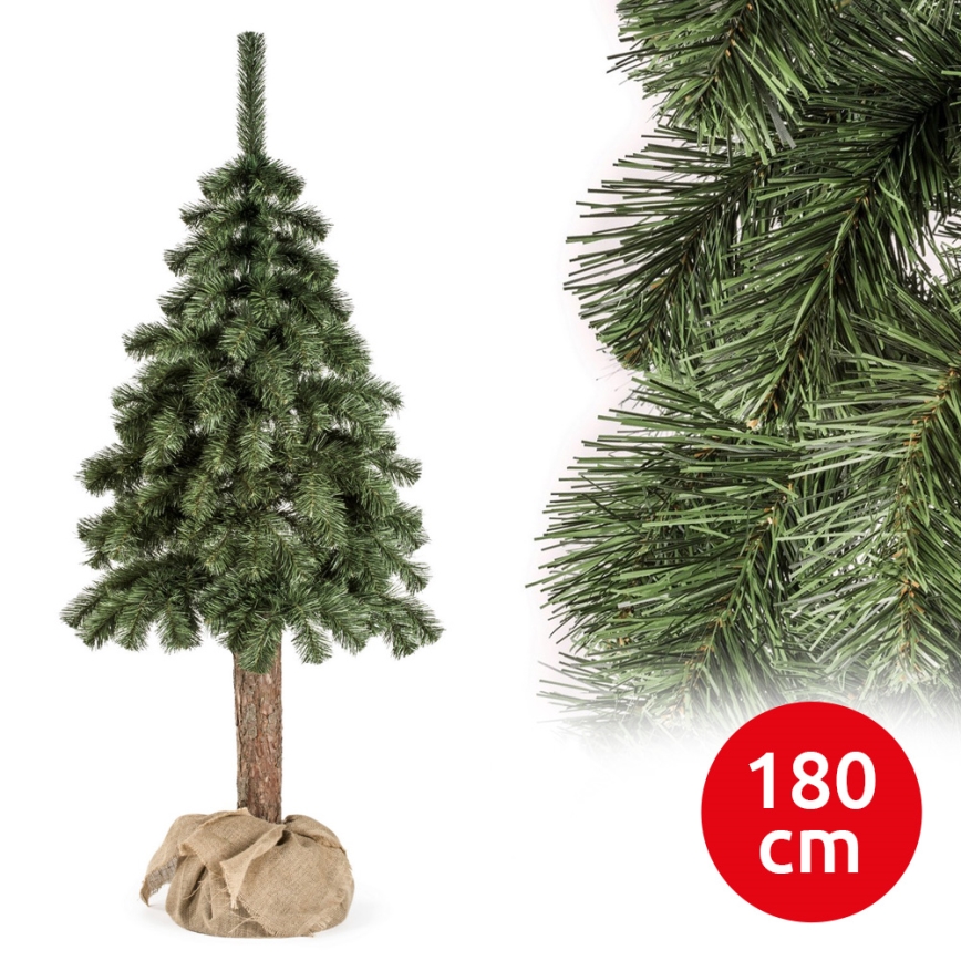 Jõulupuu tüvega NATURAL 180 cm nulg