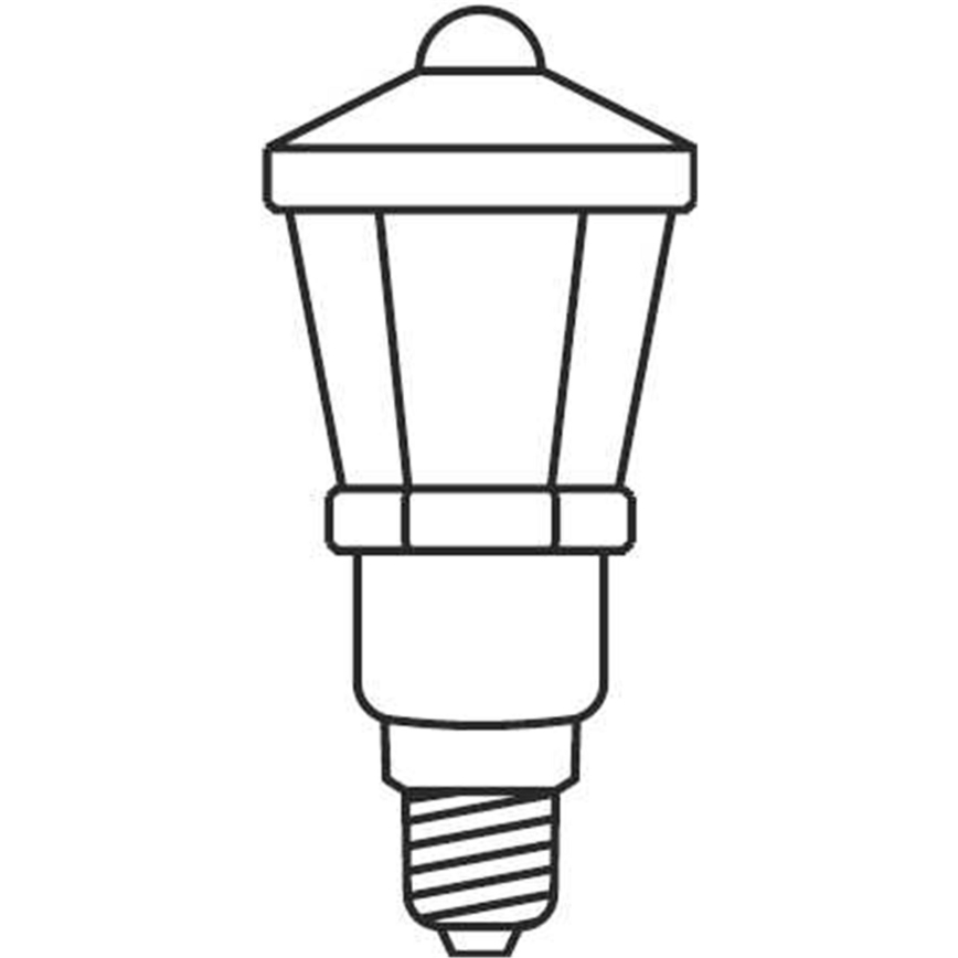 Jõuluteemaline valguskett LANTERN 12xE10/10,7m soe valge - toodetud Euroopas