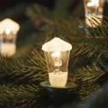 Jõuluteemaline valguskett LANTERN 12xE10/10,7m soe valge - toodetud Euroopas