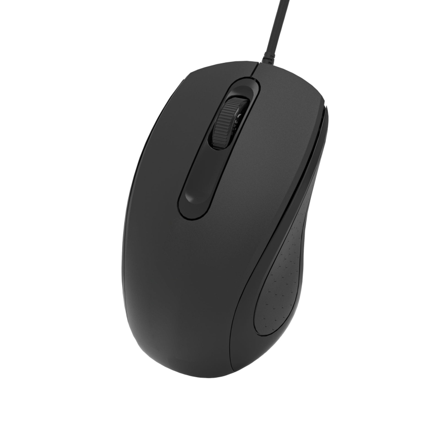 Juhtmega hiir 1200 DPI USB-C must