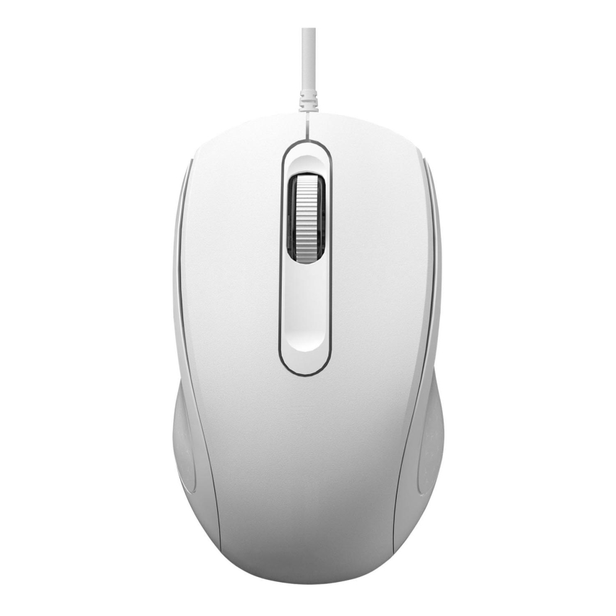 Juhtmega hiir 1200 DPI valge