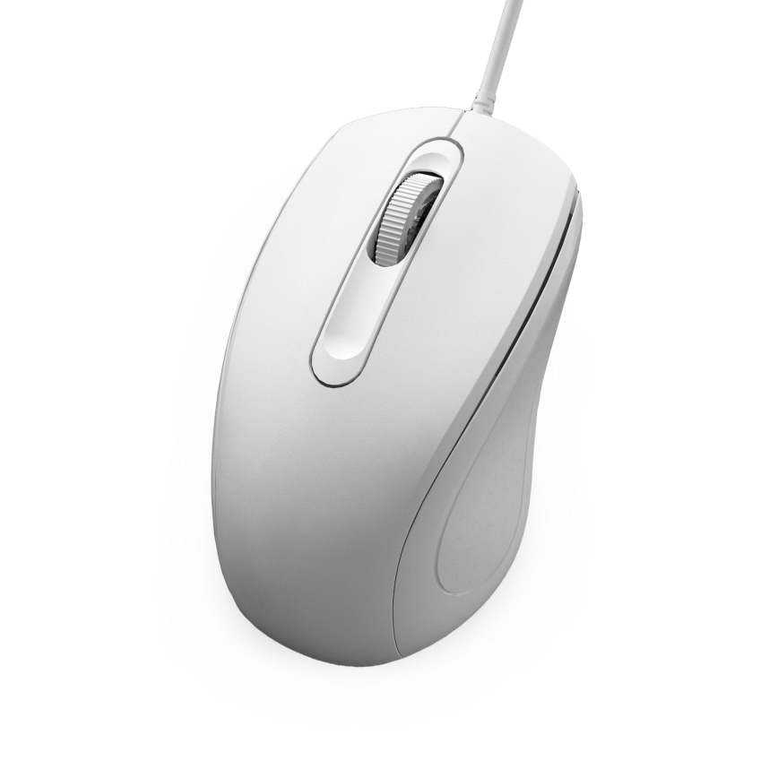 Juhtmega hiir 1200 DPI valge
