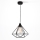 Juhtmega lühter DIAMOND 1xE27/60W/230V 30 cm