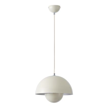 Juhtmega ripatslühter JARDEN 1xE27/15W/230V kreemjas