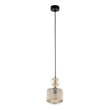 Juhtmega ripplamp SOPHIA 1xE14/10W/230V must/suitsune beež