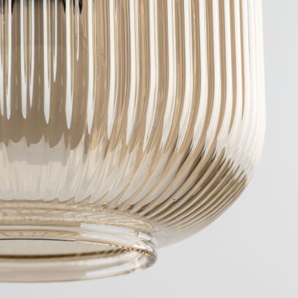 Juhtmega ripplamp SOPHIA 1xE14/10W/230V must/suitsune beež