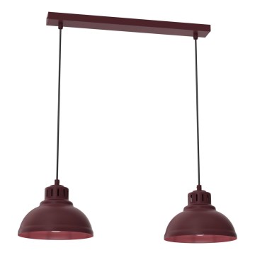 Juhtmega ripplamp SVEN 2xE27/15W/230V, bordoo