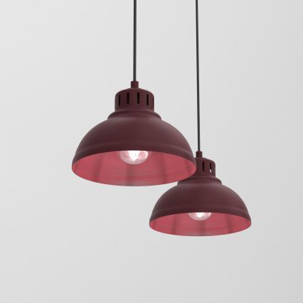 Juhtmega ripplamp SVEN 2xE27/15W/230V, bordoo