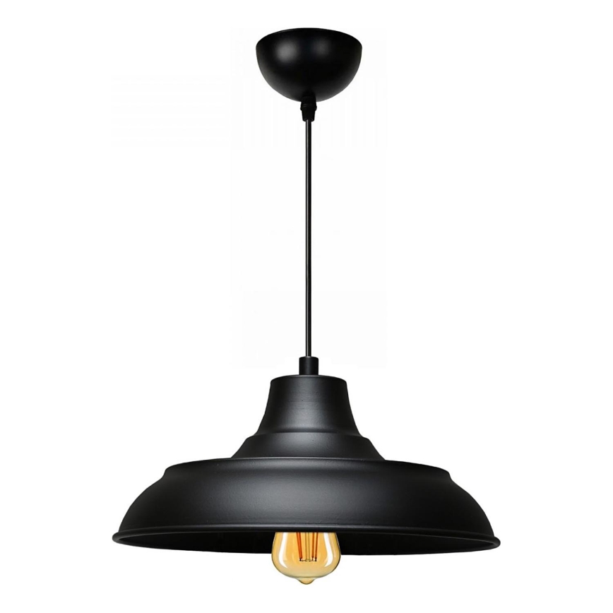 Juhtmega rippvalgusti AYD 1xE27/40W/230V must
