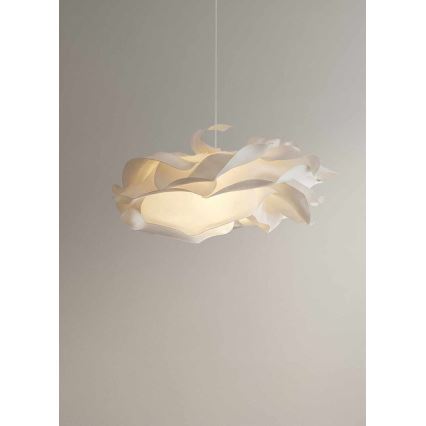 Juhtmega rippvalgusti CLOUDY 1xE27/40W/230V valge