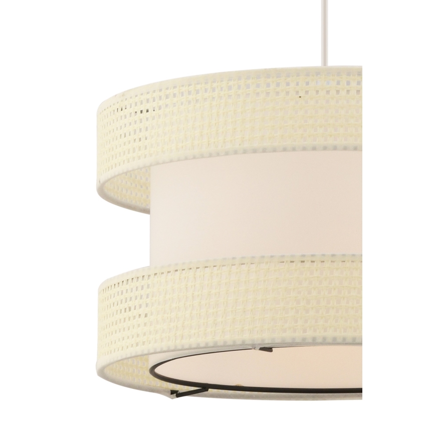 Juhtmega rippvalgusti HALO 1xE27/60W/230V kreemjas