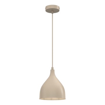 Juhtmega rippvalgusti NOAK CLASSIC 1xE27/15W/230V beež
