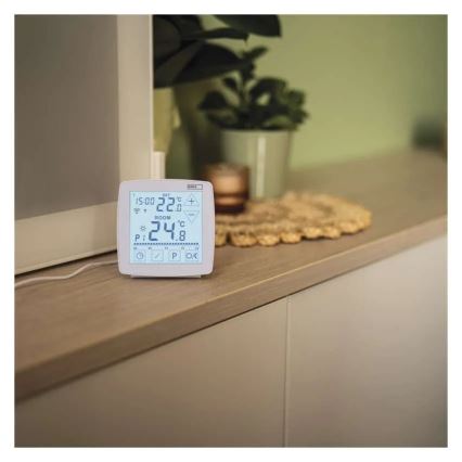 Juhtmevaba digitaalne termostaat GoSmart 230V/16A Wi-Fi