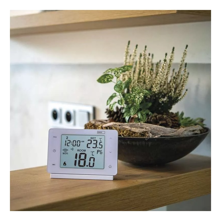 Juhtmevaba digitaalne termostaat GoSmart 230V/16A Wi-FI Tuya