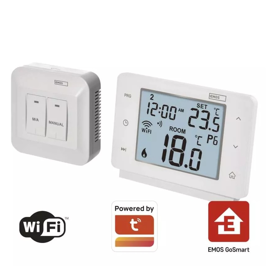 Juhtmevaba digitaalne termostaat GoSmart 230V/16A Wi-FI Tuya