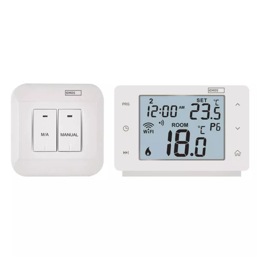 Juhtmevaba digitaalne termostaat GoSmart 230V/16A Wi-FI Tuya