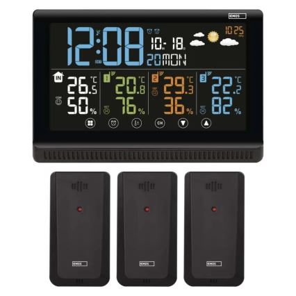 Juhtmevaba ilmateadeja 5V/3xAAA + 2xAAA