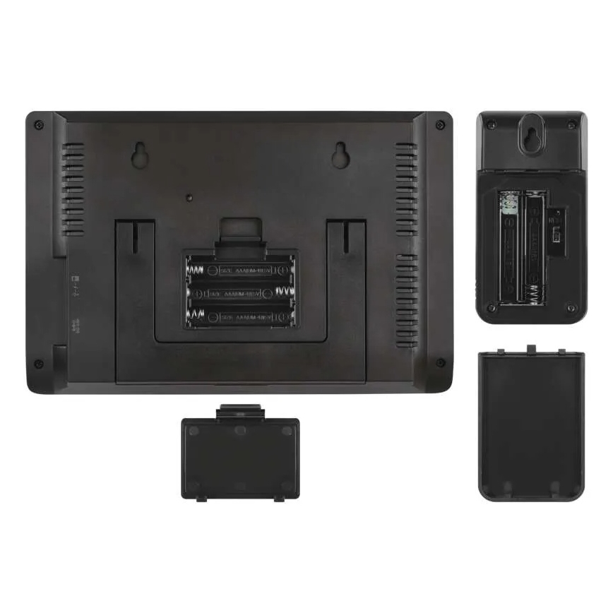 Juhtmevaba ilmateadeja 5V/3xAAA + 2xAAA