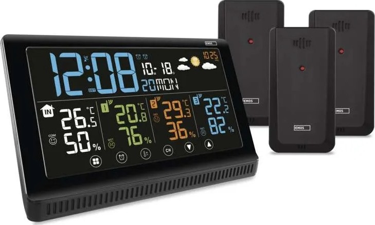 Juhtmevaba ilmateadeja 5V/3xAAA + 2xAAA