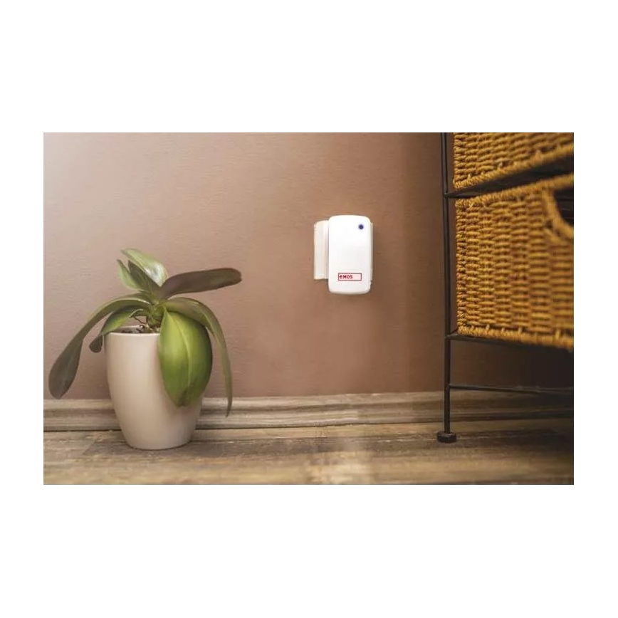 Juhtmevaba uksekell pistikupessa 230V IP44