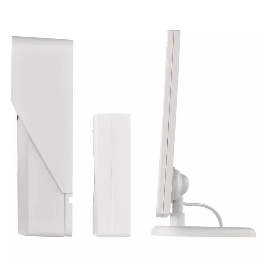 Juhtmevaba video-uksekell koos päikesepaneeliga GoSmart 4400 mAh 3xAA IP44 Wi-Fi Tuya