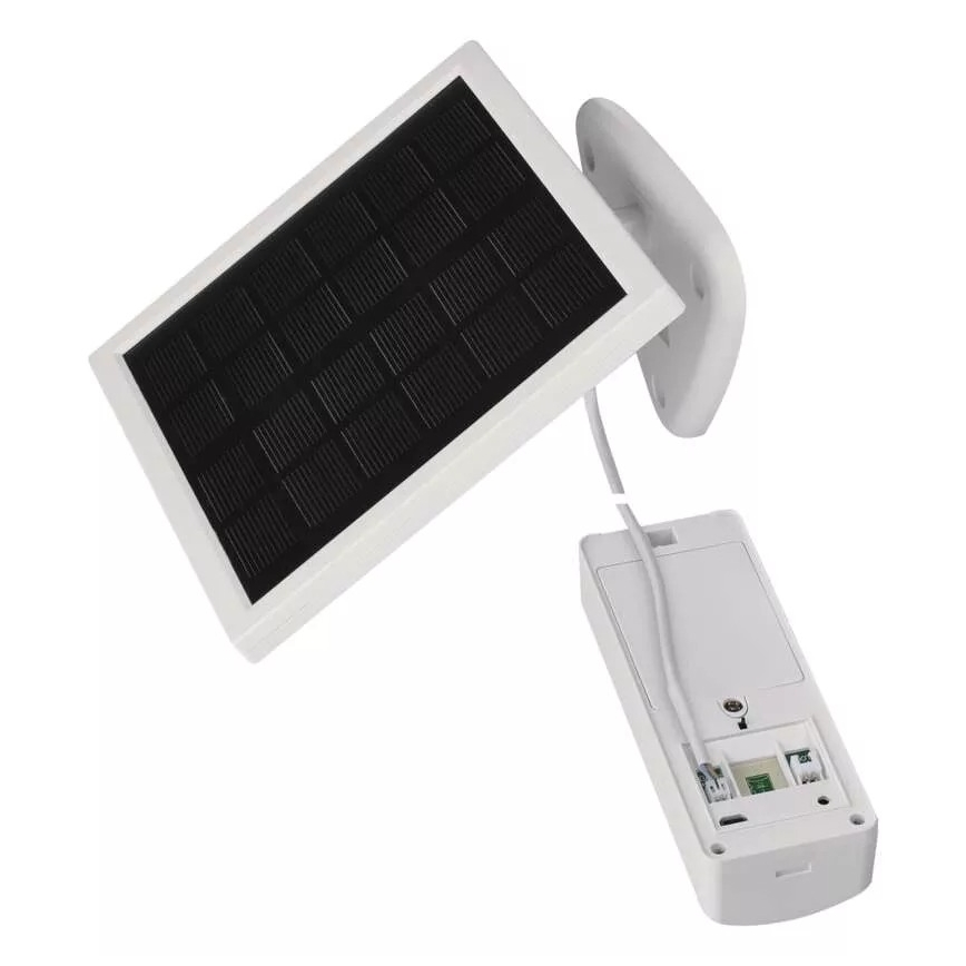 Juhtmevaba video-uksekell koos päikesepaneeliga GoSmart 4400 mAh 3xAA IP44 Wi-Fi Tuya