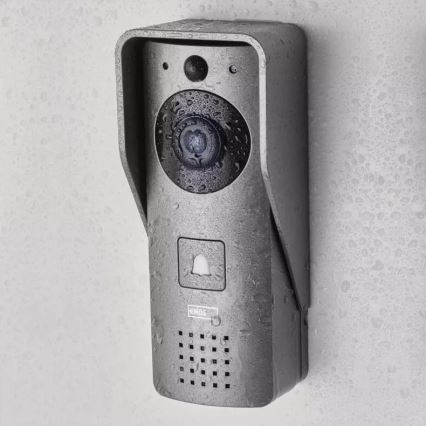 Juhtmevaba videouksekell liikumisanduriga GoSmart 12V/3xAA IP44 Wi-Fi Tuya
