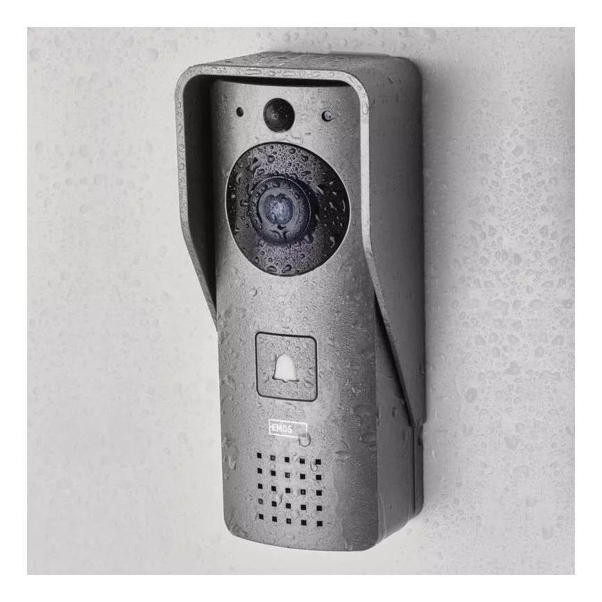 Juhtmevaba videouksekell liikumisanduriga GoSmart 12V/3xAA IP44 Wi-Fi Tuya