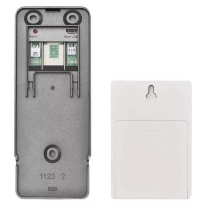 Juhtmevaba videouksekell liikumisanduriga GoSmart 12V/3xAA IP44 Wi-Fi Tuya
