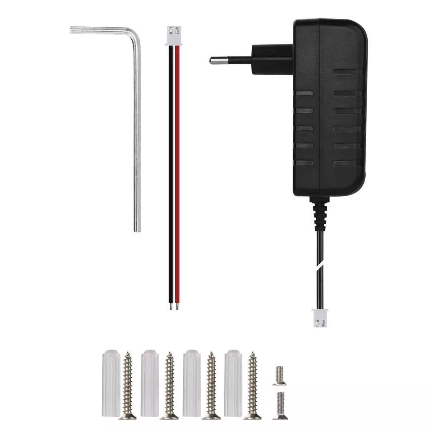 Juhtmevaba videouksekell liikumisanduriga GoSmart 12V/3xAA IP44 Wi-Fi Tuya
