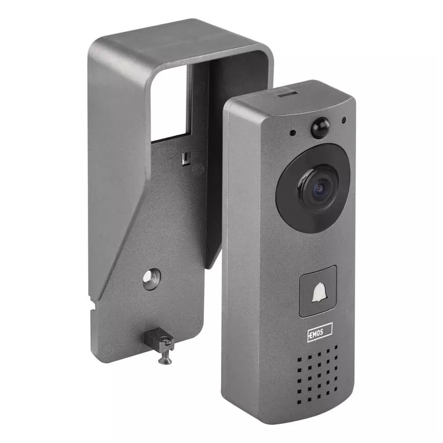 Juhtmevaba videouksekell liikumisanduriga GoSmart 12V/3xAA IP44 Wi-Fi Tuya