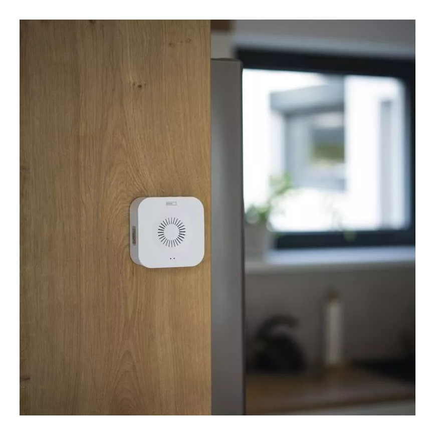 Juhtmevaba video-uksekell liikumisanduriga GoSmart 5V 3xAA IP65 Wi-Fi Tuya