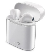 Juhtmevabad kõrvaklapid mikrofoniga IPX2 valge
