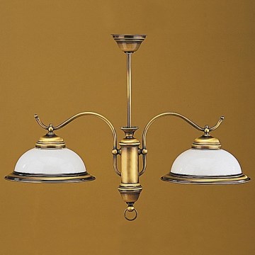 Jupiter 12 - OZ-2 - Opaalklaasist lühter 2xE27/60W/230V