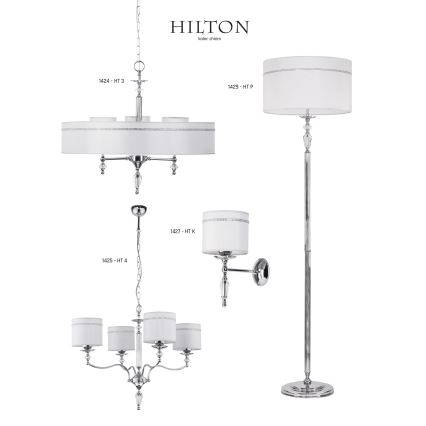 Jupiter 1424 - Lühter HILTON 3xE27/60W/230V
