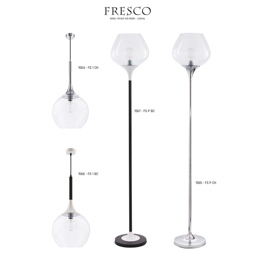 Jupiter 1566 - FS 1 BC - Rippvalgusti FRESCO E27/60W