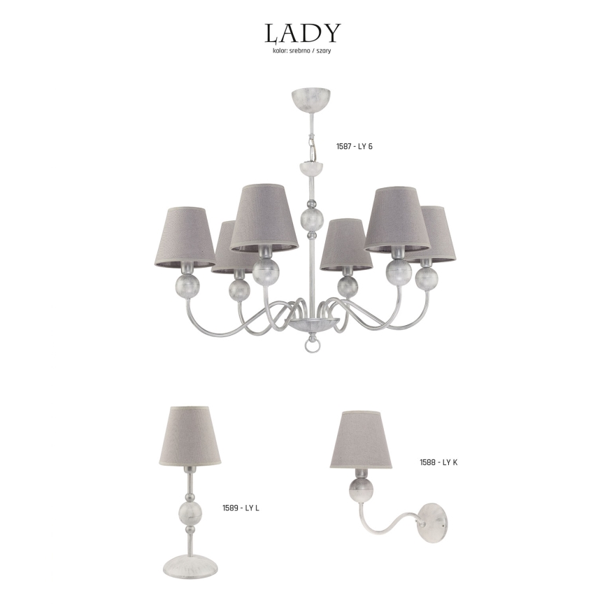 Jupiter 1588 - LY K BI - Seinavalgusti LADY E14/40W